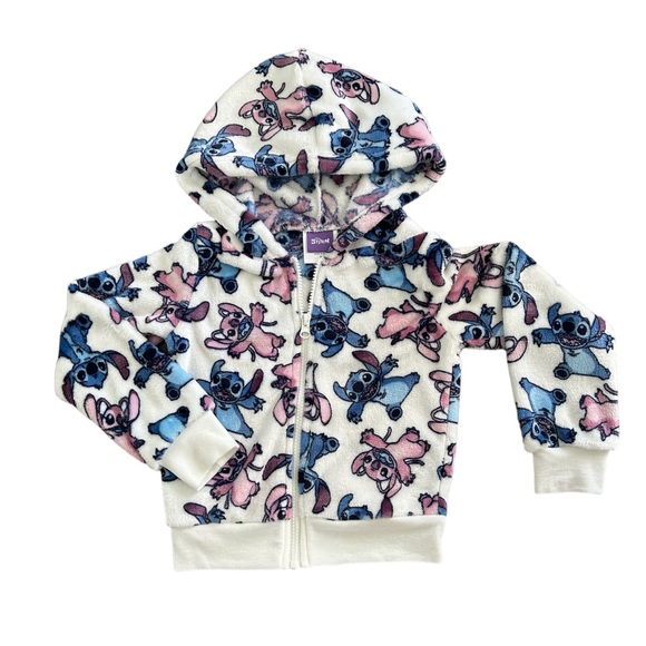 Disney Stitch Zip Up Hooded Jacket. - Picture 3 of 5